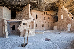 Images Dated 3rd December 2013: U.S.A. Colorado, Mesa Verde National Park, Spruce Tree House