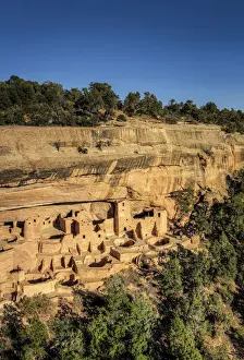 USA, Colorado, Mesa Verde National Park (UNESCO Heritage), Cliff Palace dwellings
