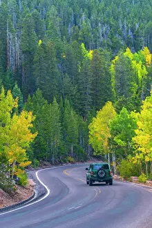 Highways Prints: USA, Colorado, Rocky Mountain National Park