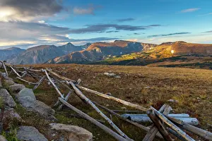 Fences Prints: USA, Colorado, Rocky Mountain National Park