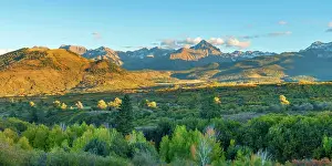 Mount Sneffels Prints: USA, Colorado, Rocky Mountains, San Juan Mountains, Sneffels Range, Mount Sneffels