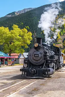 Locomotive Prints: USA, Colorado, Silverton, Durango and Silverton Narrow Gauge Railroad