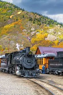 Tracks Prints: USA, Colorado, Silverton, Durango and Silverton Narrow Gauge Railroad