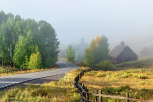 Highways Prints: USA, Colorado, Telluride, San Juan Mountains
