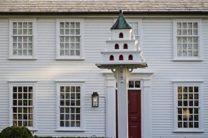 Essex Prints: USA, Connecticut, Essex, birdhouse