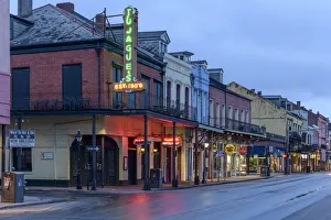French Quarter Prints: USA, Deep South, Louisiana, New Orleans, French Quarter, Decatur street