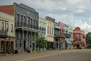 USA, Deep South, Mississippi, Canton, Natchez Trace, Canton town square