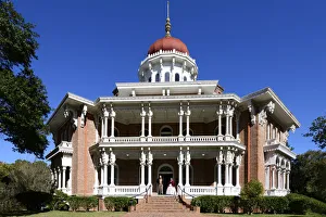 Deep South Prints: USA, Deep South, Mississippi, Natchez, Longwood, historic antebellum octagonal mansion