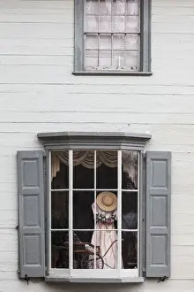 USA, Delaware, Odessa, Odessa Historic District house detail