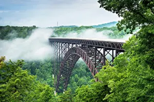 West Virginia Prints: USA, Fayetteville, West Virginia