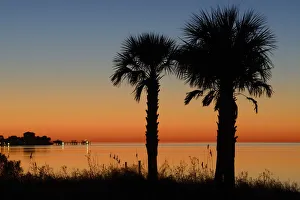 USA, Florida, Franklin County, Gulf of Mexico, Apalachicola, St