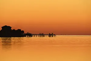 USA, Florida, Franklin County, Gulf of Mexico, Apalachicola, St. George Island
