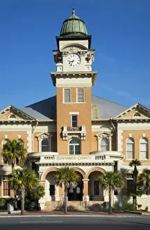 Renaissance Revival Prints: USA, Florida, Live Oak, Suwannee County Courthouse