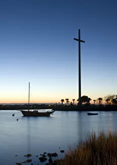 Images Dated 26th March 2010: USA, Florida, Matanzas Bay, Saint Augustine, The Great Cross, Mission of Nombre de Dios