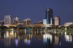 USA, Florida, Orlando, Lake Eola