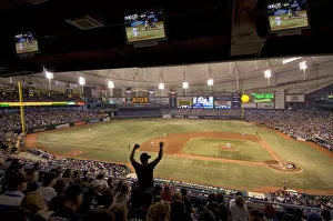 Images Dated 17th December 2009: USA, Florida, Saint Petersburg, Tropicana Field (Baseball Stadium), Tampa Bay Rays
