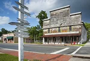 Images Dated 16th July 2019: USA, Florida, White Springs, Restored Adams Country Store And Museum, White Springs