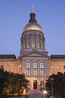 USA, Georgia, Atlanta, Georgia State Capitol Building, state house