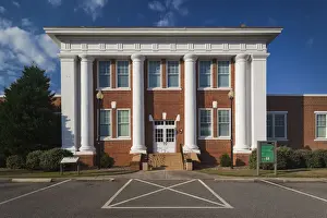 President Prints: USA, Georgia, Plains, Jimmy Carter National Historic Site, former Plains High School