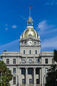 USA, Georgia, Savannah, city hall