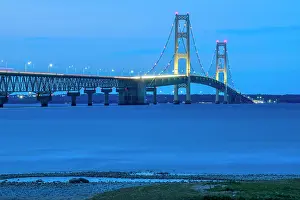 Steel Prints: USA, Great Lakes, Mackinaw City