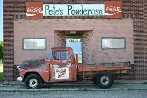 Images Dated 12th July 2022: USA, Great Plains, North Dakota, Berlin Ghost Town
