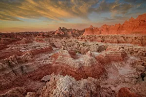 Trending: USA, Great Plains, South Dakota, Badlands National Park, Big Badlands Overlook