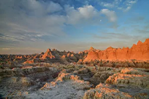Images Dated 12th July 2022: USA, Great Plains, South Dakota, Bad; ands National Park