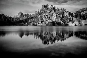 USA, Great Plains, South Dakota, Black Hills, Custer State Park, Sylvan lake