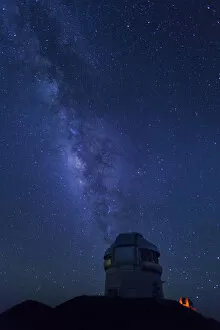 Images Dated 17th July 2013: USA, Hawaii, The Big Island, Mauna Kea Observatory (4200m), Gemini Northern Telescope