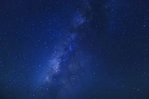 USA, Hawaii, The Big Island, Milky Way from Mauna Kea Observatory (4200m)