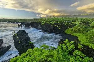 Pacific Gallery: USA, Hawaii, Maui, Hana, Waianapanapa State Park