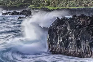Images Dated 19th July 2018: USA, Hawaii, Maui, Hana, Waianapanapa State Park