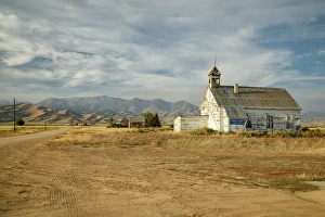 Abandoned Prints: USA; Idaho, Camas County, Great Basin, Corral