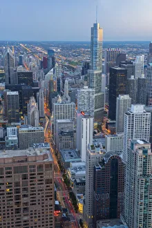 USA, Illinois, Midwest, Cook County, Chicago, Michigan avenue