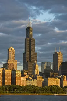 Images Dated 19th October 2015: USA, Illinois, Midwest, Cook County, Chicago, Willis tower