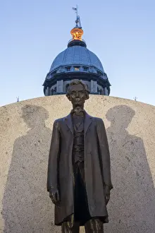 USA, Illinois, Midwest, Springfield, State capital