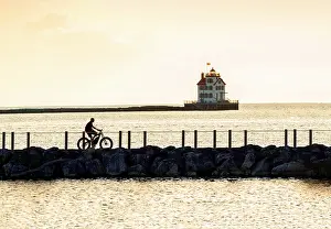 John Coletti Prints: USA, Lorain, Ohio, Lake Erie, Lorain Lighthouse