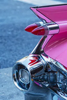 Images Dated 14th July 2020: USA, Louisiana, New Orleans, French Quarter, 1959 Cadillac