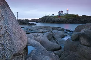 USA, Maine, Cape Neddick, Cape Neddick (The Nubble) Lighthouse