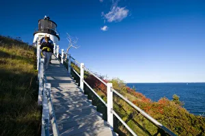 USA, Maine, Owls Head Lighthouse