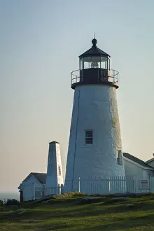 USA, Maine, Pemaquid Point, Pemmaquid Point Lighthouse