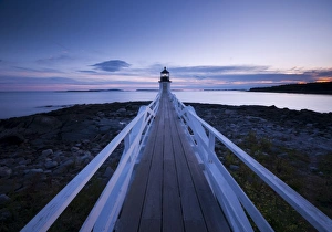 Light Houses Collection: USA, Maine, Port Clyde, Marshall Point Lighthouse