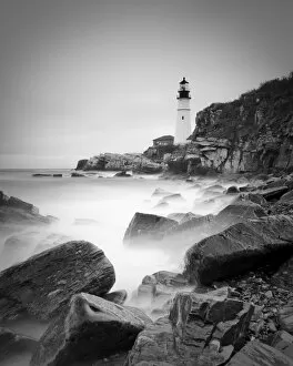 Light Houses Collection: USA, Maine, Portland, Portland Head Lighthouse
