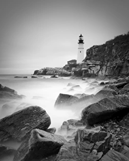 Light Houses Collection: USA, Maine, Portland, Portland Head Lighthouse