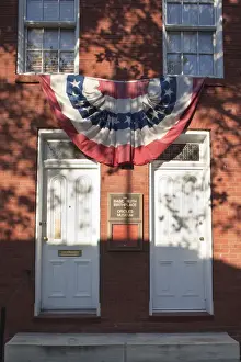 Maryland Prints: USA, Maryland, Baltimore, Babe Ruth Birthplace Museum, former home of legendary baseball