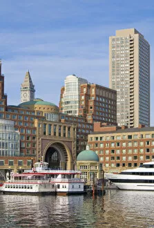 Images Dated 7th February 2008: USA, Massachusetts, Boston, Rowes Wharf