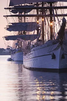 Images Dated 20th November 2009: USA, Massachusetts, Boston, Sail Boston Tall Ships Festival, Portuguese tall ship