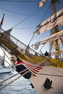 Images Dated 20th November 2009: USA, Massachusetts, Boston, Sail Boston Tall Ships Festival, Romanian tall ship, Mircea