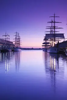 Tall Ships Prints: USA, Massachusetts, Boston, Sail Boston Tall Ships Festival